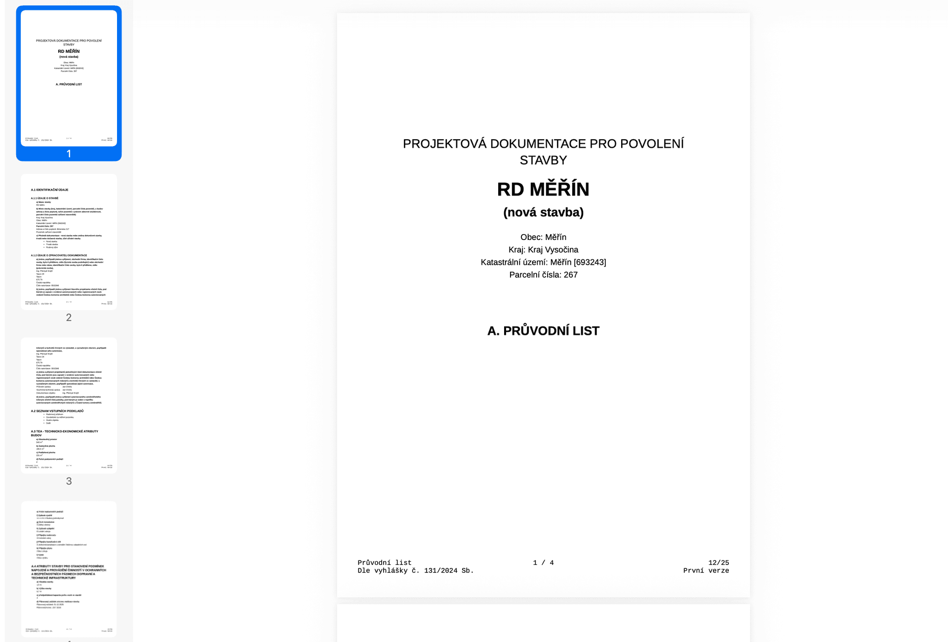 Export dokumentů v QIK